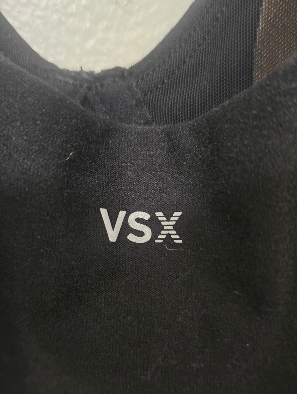 VSX Black Cross-Back Sports Bralette - New W/ Tags - Picture 5 of 8